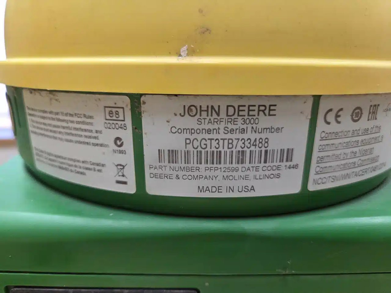 2014 John Deere STARFIRE 3000 Système de guidage