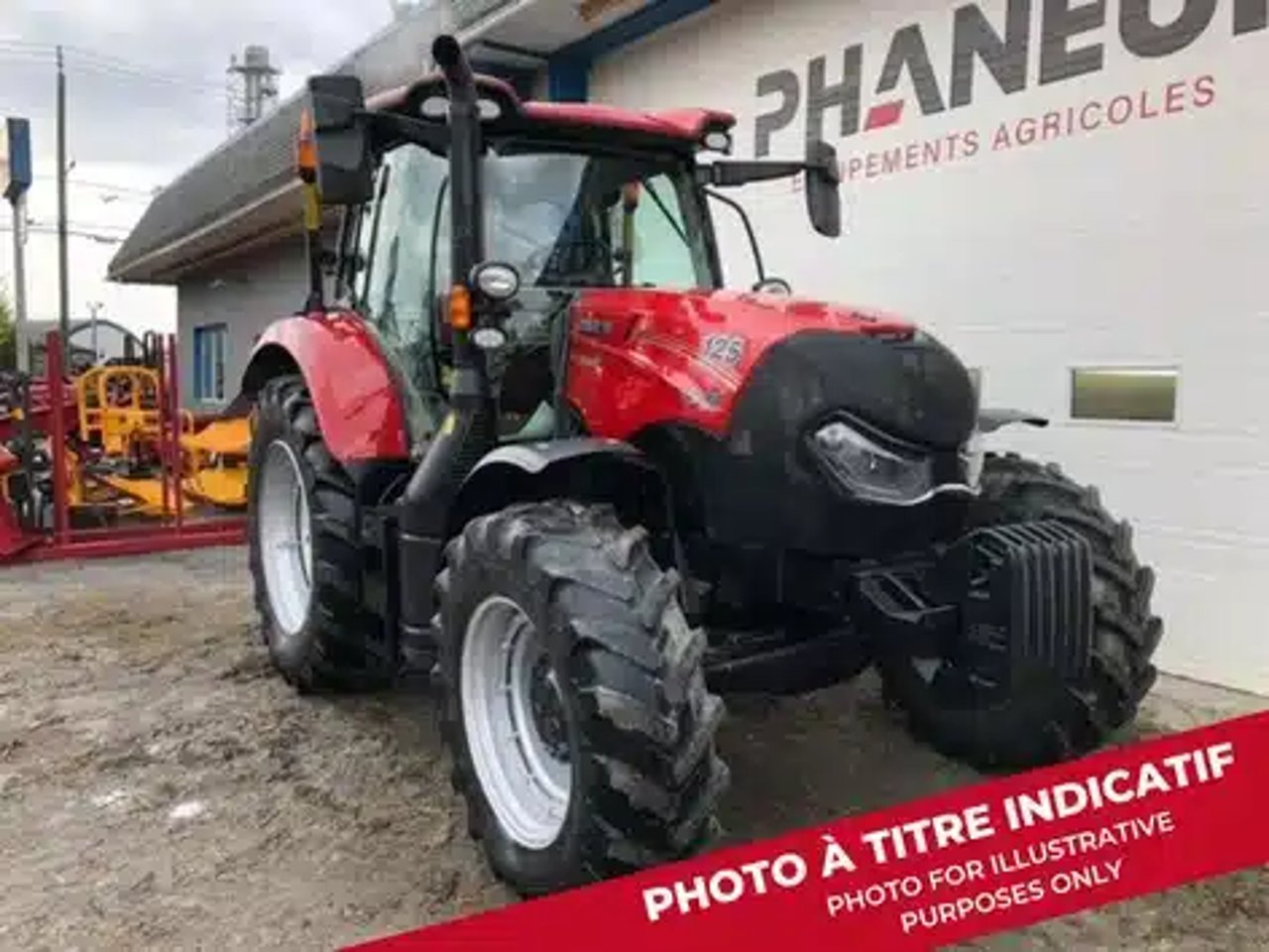 2022 Case IH MAXXUM 125 Tracteur