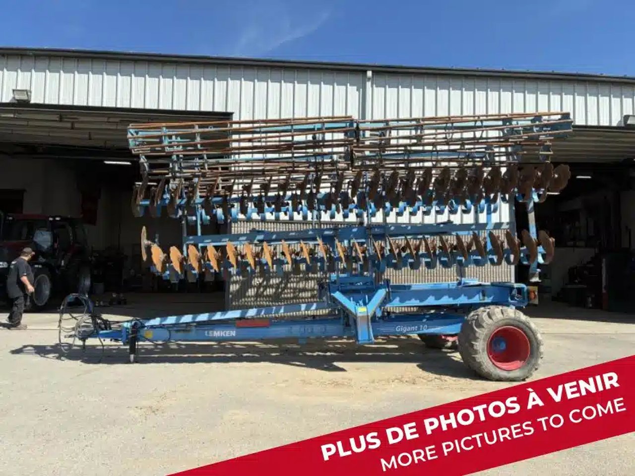 2015 Lemken Gigant 10/Heliodor 8 Disque Rotatif à Grande Vitesse