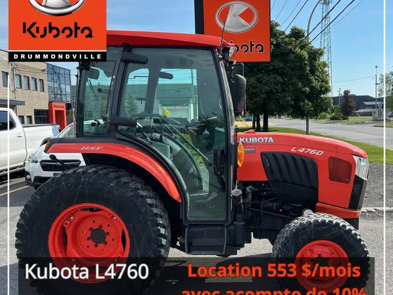 2018 Kubota L4760HST Tracteur