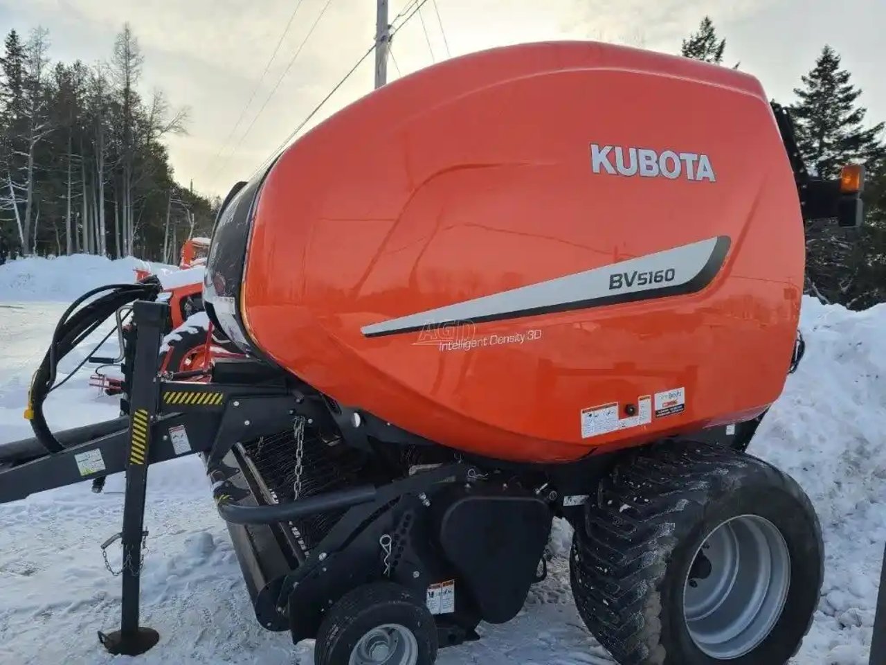 2019 Kubota BV5160SC14 Presse à Balle Ronde