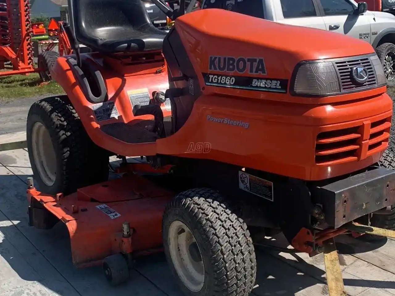 2001 Kubota TG1860 Tracteur à pelouse