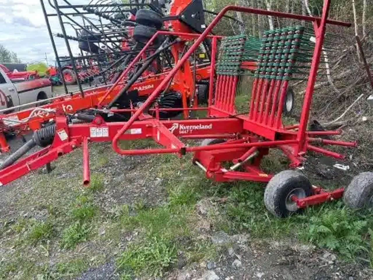 2018 Kubota 9447T râteau