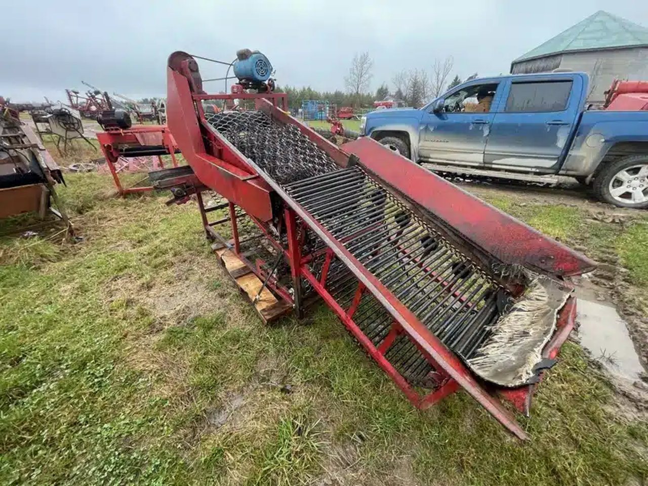 Pottinger Potato Grader Niveleuse (Gratte panier)