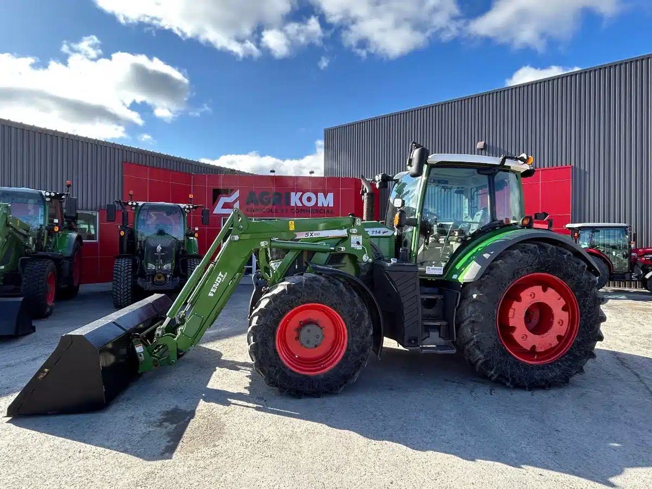 2020 Fendt 714 VARIO Tracteur