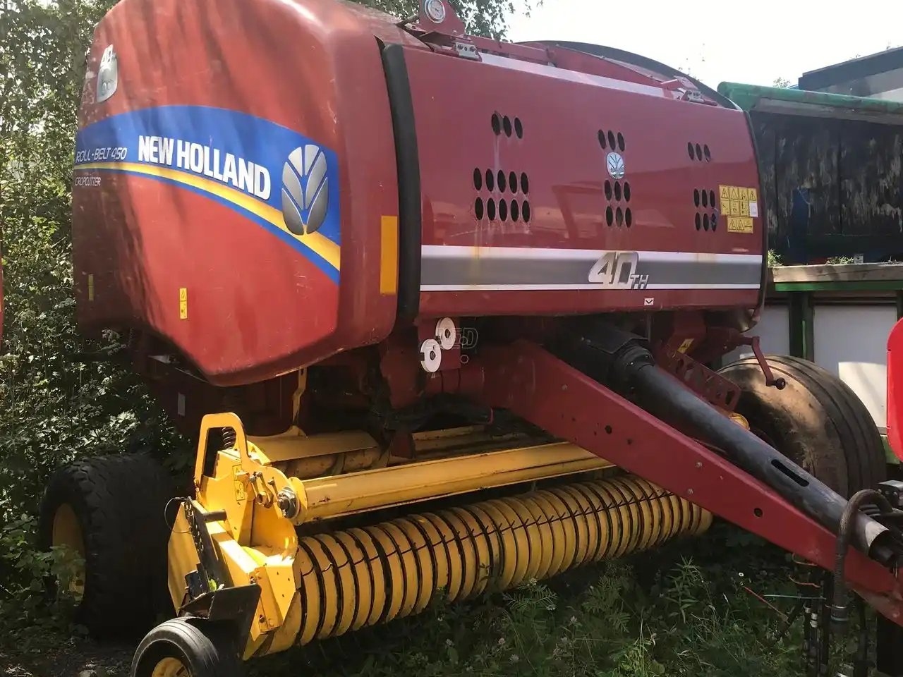 2015 New Holland ROLL-BELT 450 Presse à Balle Ronde
