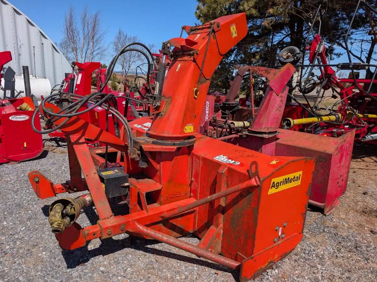 8336 AgriMetal MS 2892 Souffleur à neige