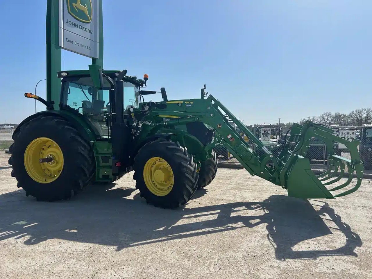 2023 John Deere 6R 165 Tracteur