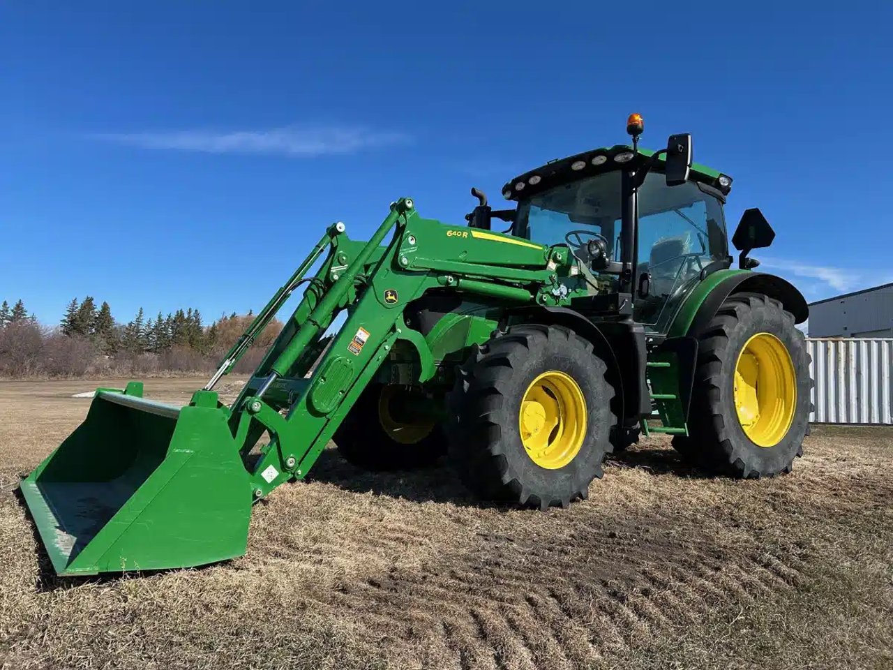 John Deere 6R 130 Tracteur