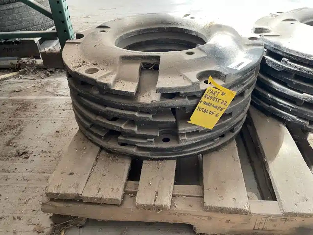 CNH 6X90LB Pesée