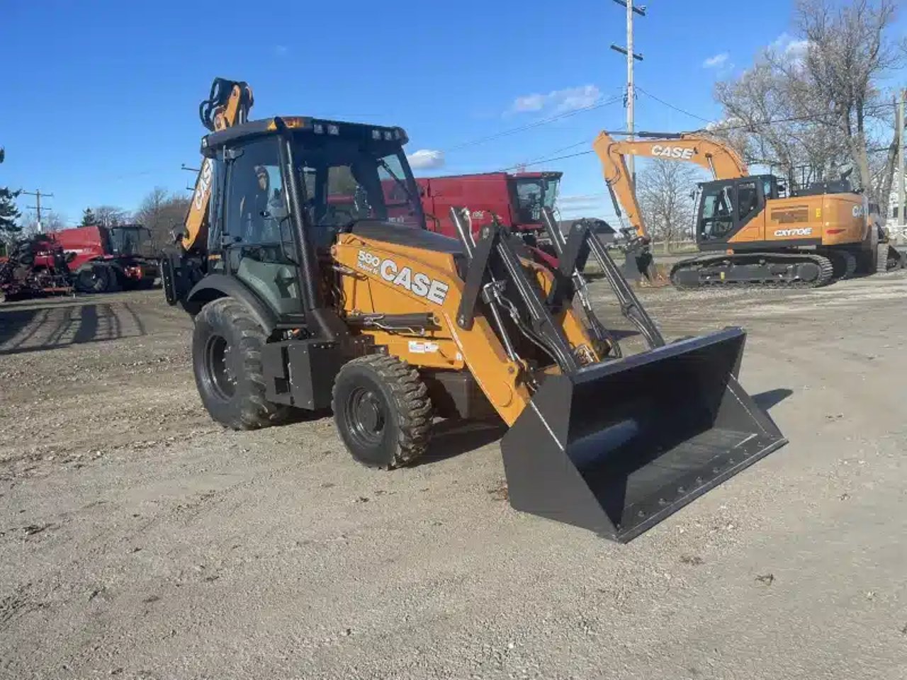2026 Case 580SN Rétrocaveuse