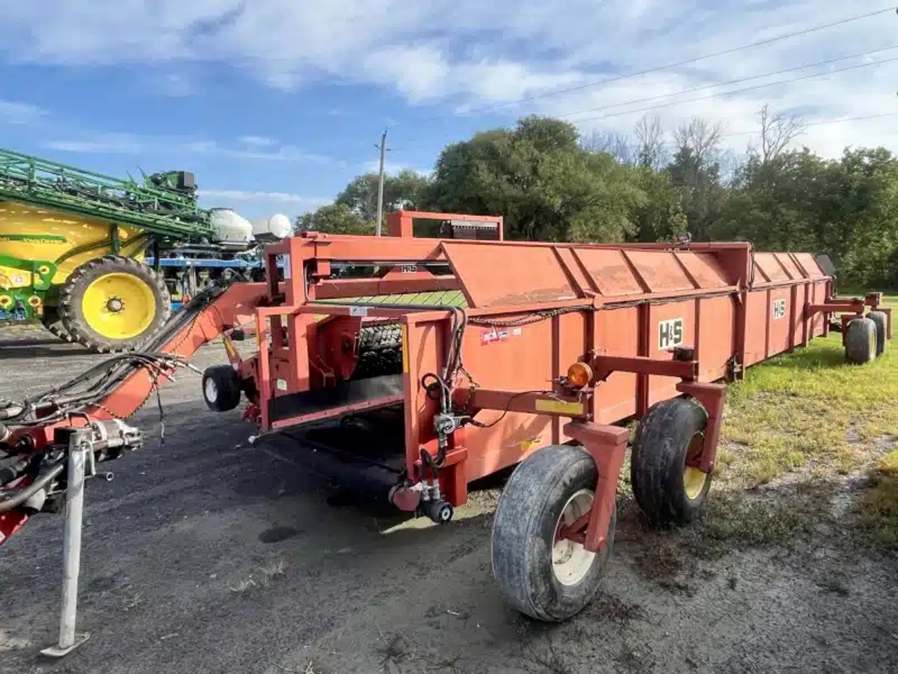 2009 H&S TWM12 Regroupeur d'andains