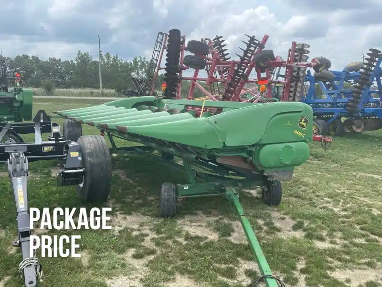 2009 John Deere 608C STALKMA Nez - Maïs