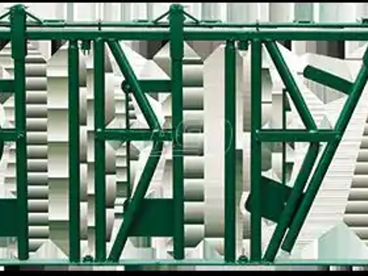 Martin's Hay Feeders CATTLE HEAD LOCKS TOP RAIL Cage de contention