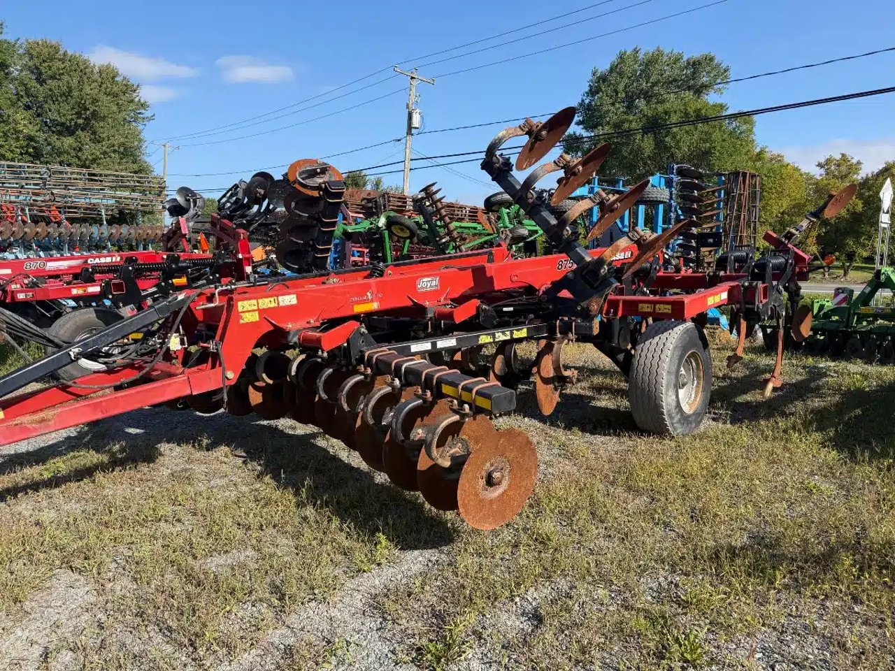 Case 875 Combine Attachment