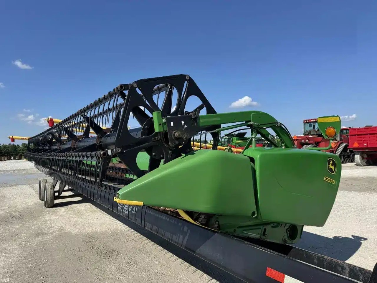 2013 John Deere 635FD Nez - Toile/Tapis