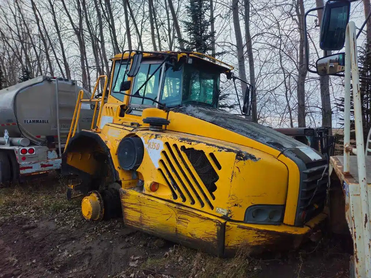 2002 Volvo A35D Remorque - Benne