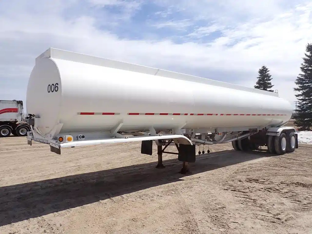 1981 Fruehauf 41FT Tandem Aluminum remorque - citerne