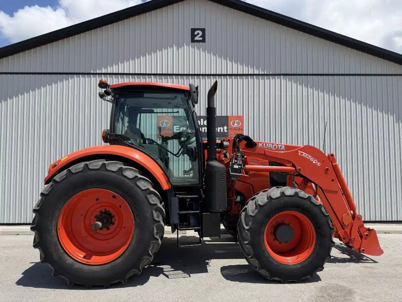 2019 Kubota M7-152 Tracteur