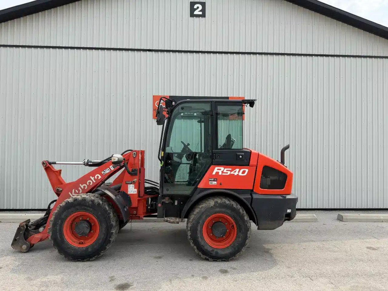 2021 Kubota R540 Chargeur sur roues