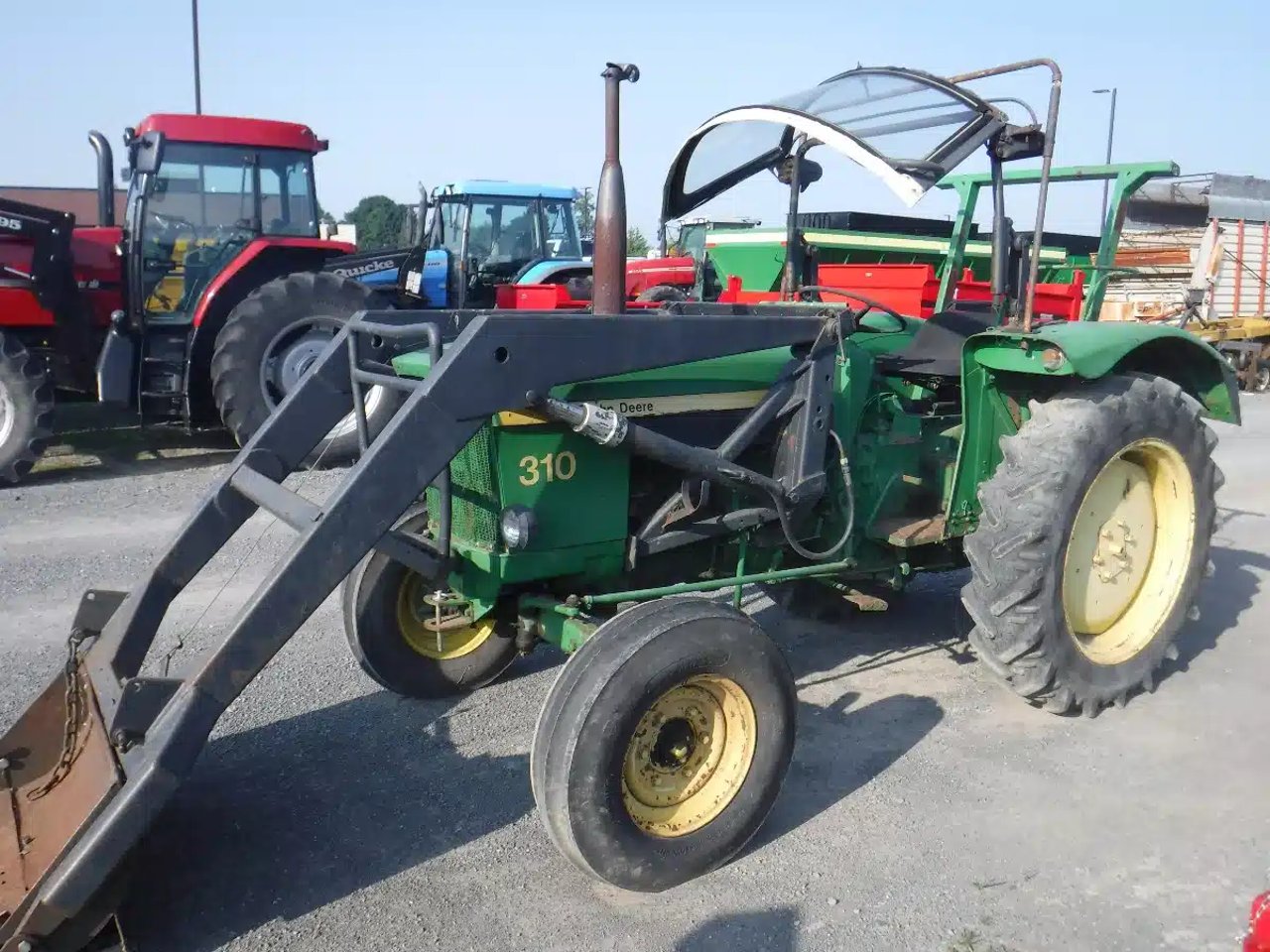 John Deere 310 Tracteur