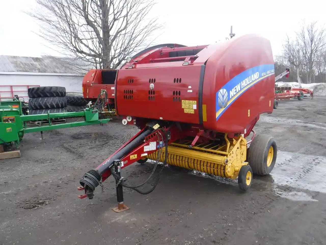 2016 New Holland ROLL-BELT 450 Presse à Balle Ronde