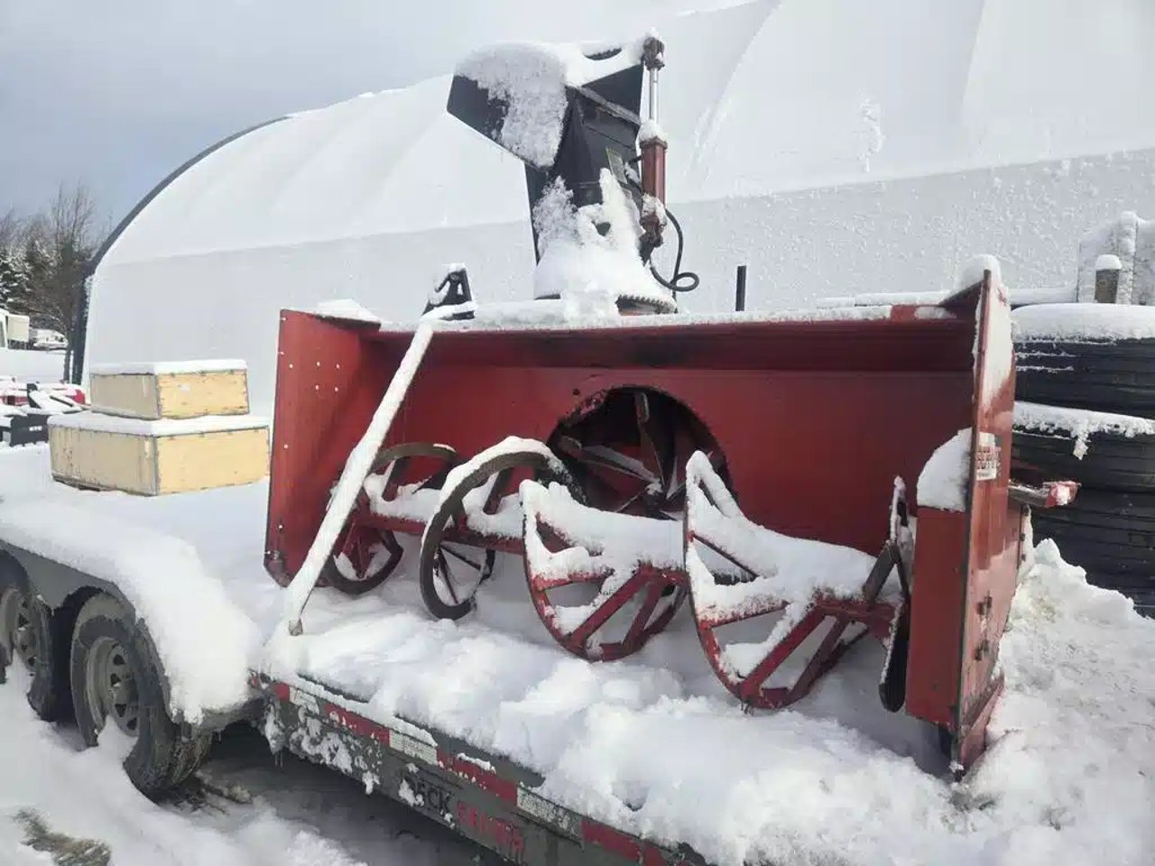 BER-VAC 92 INCH Souffleur à neige