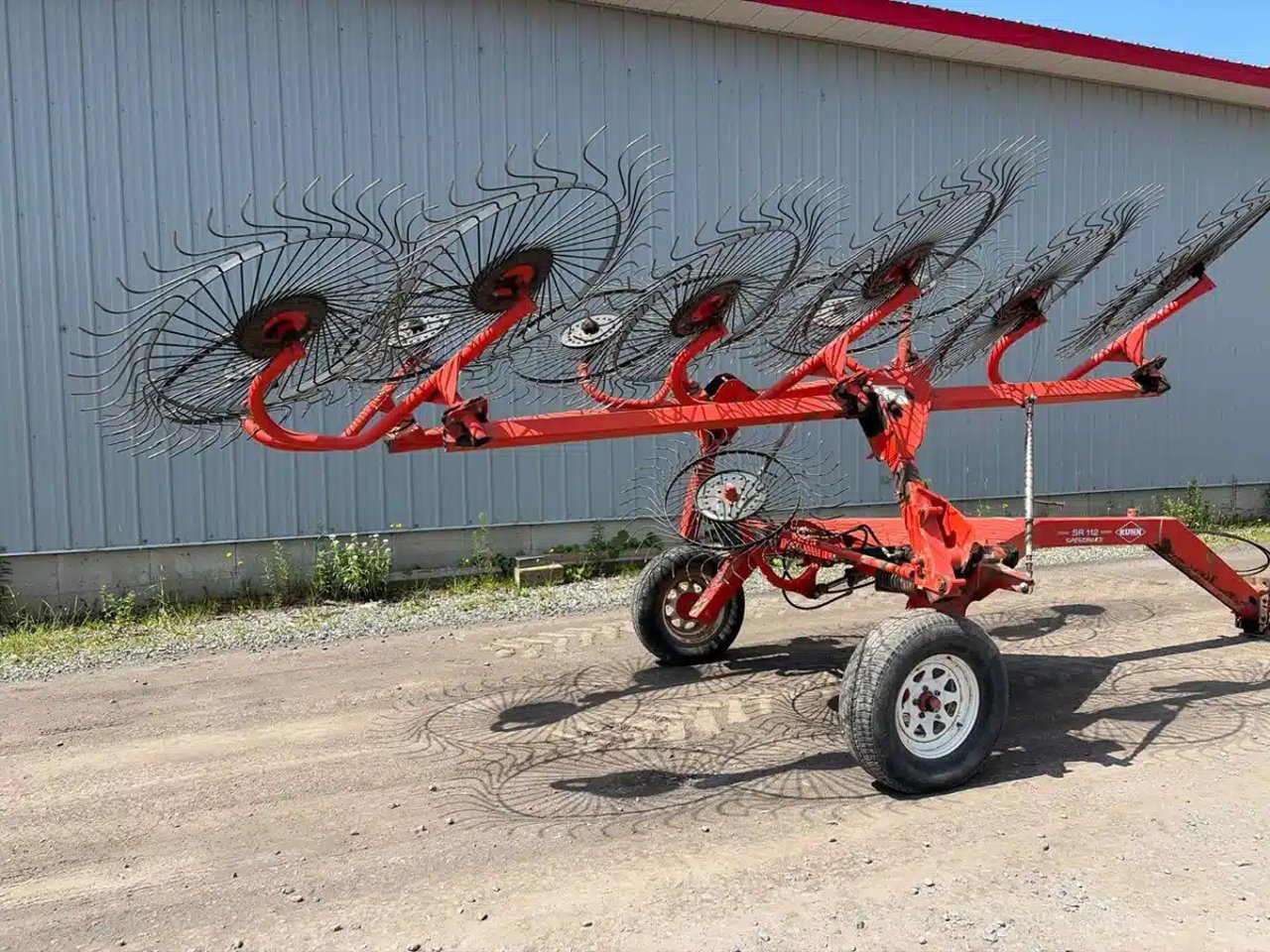 2012 Kuhn SR 112 GII râteau