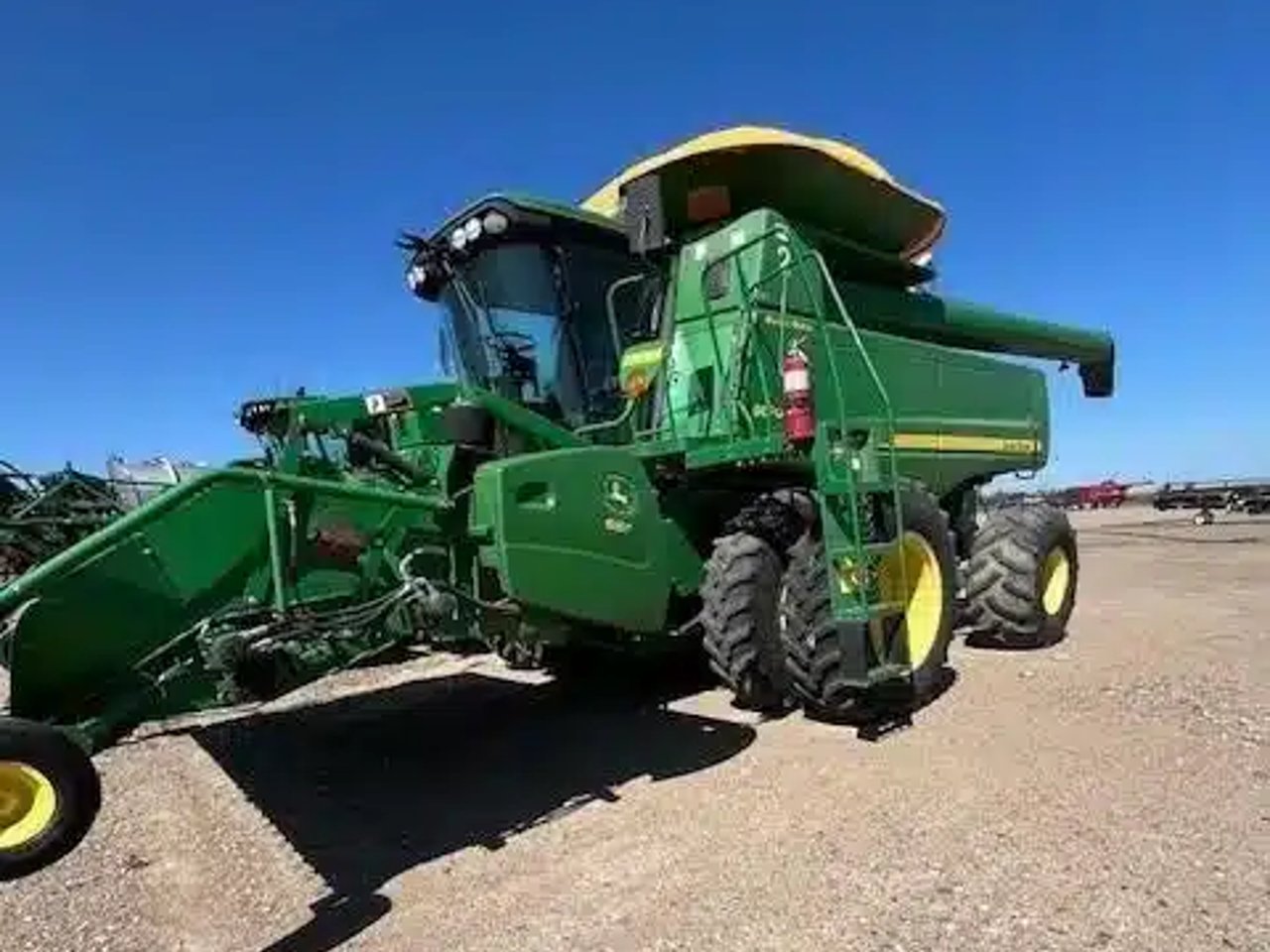 2008 John Deere 9870 STS Batteuse
