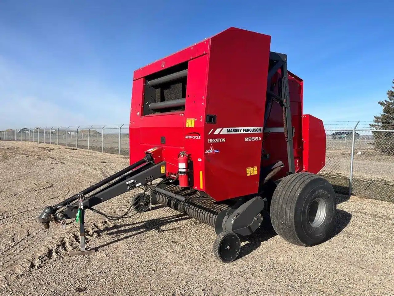 2019 Massey Ferguson 2956A Presse à Balle Ronde