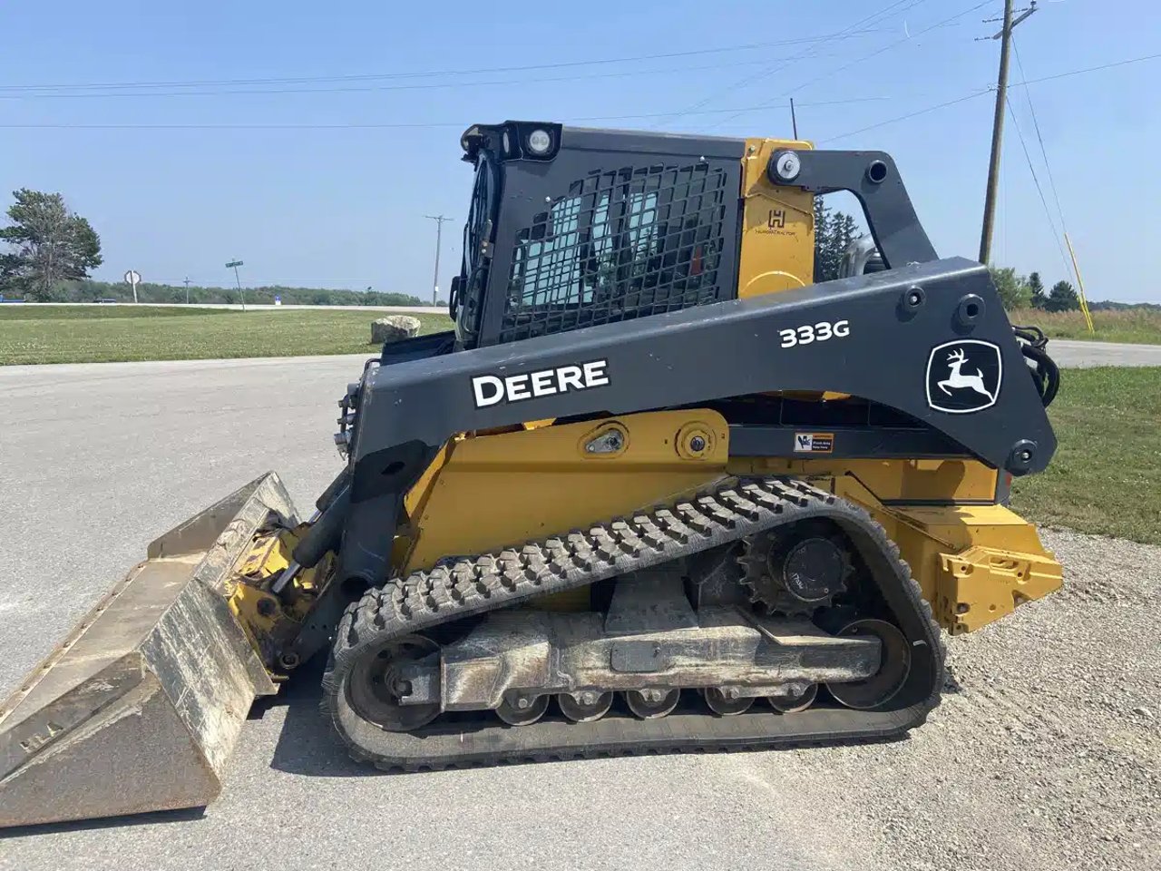 2022 John Deere 333G Chargeur sur chenilles
