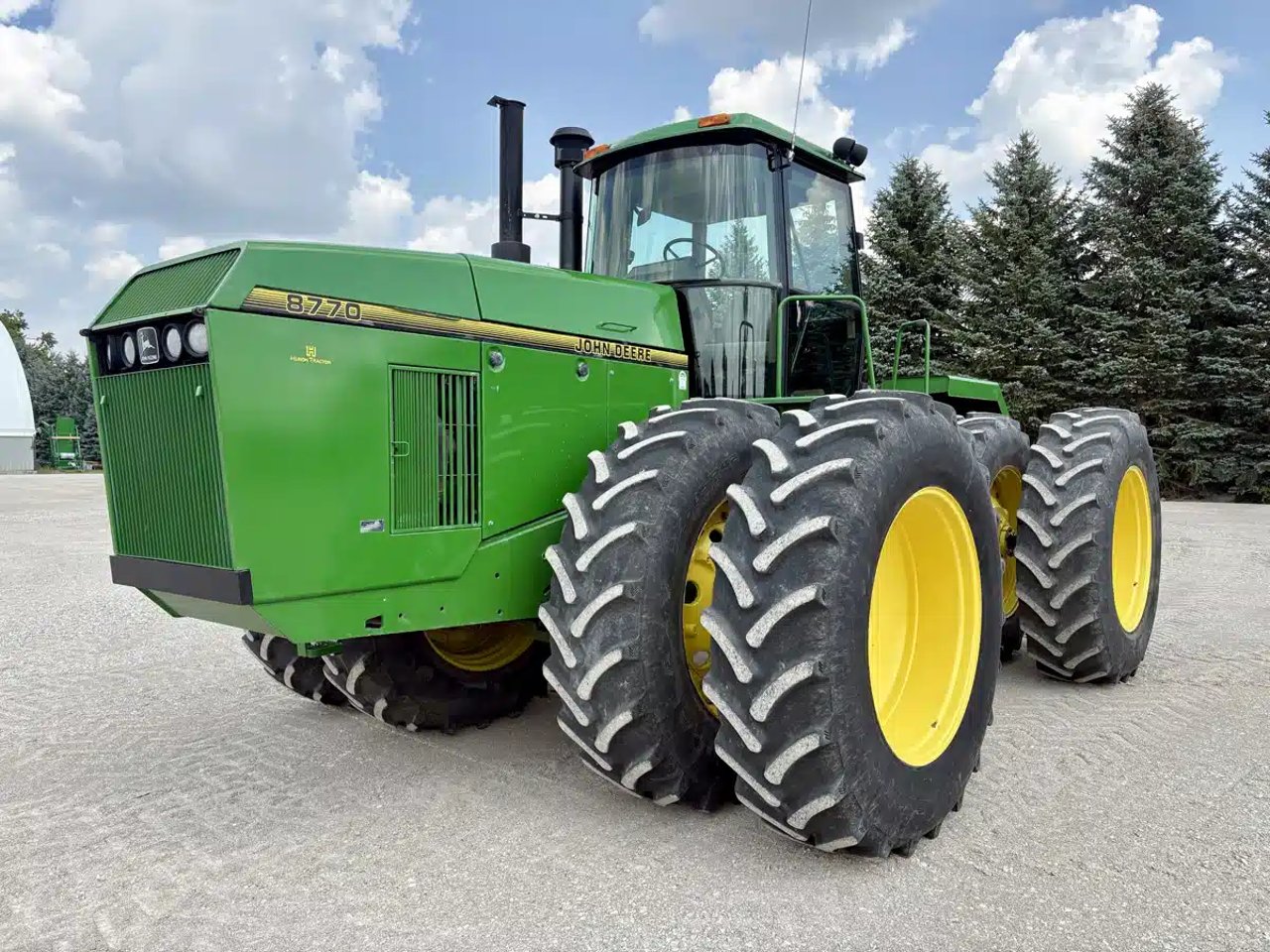 1995 John Deere 8770 Tracteur