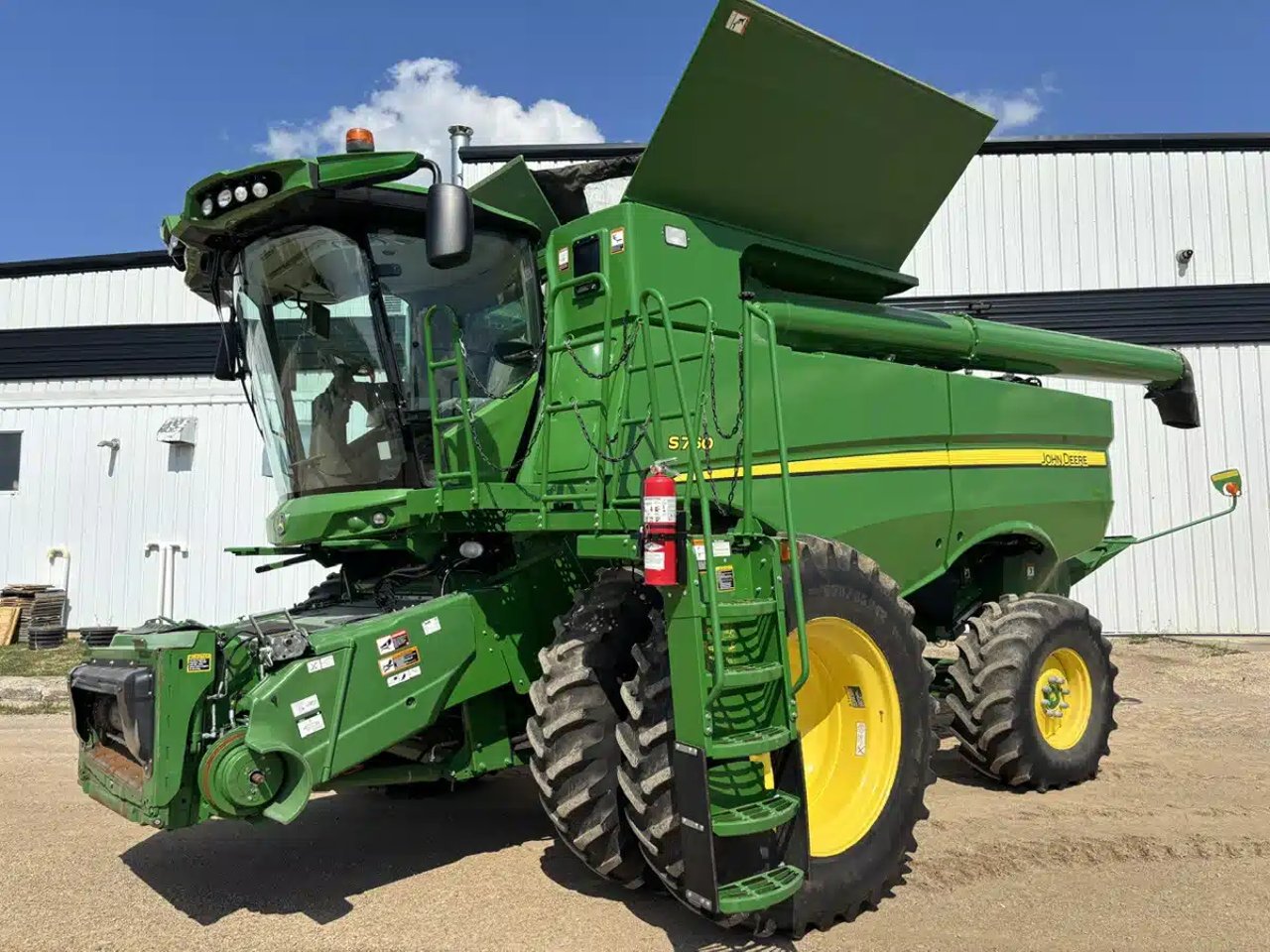 2018 John Deere S760 Batteuse