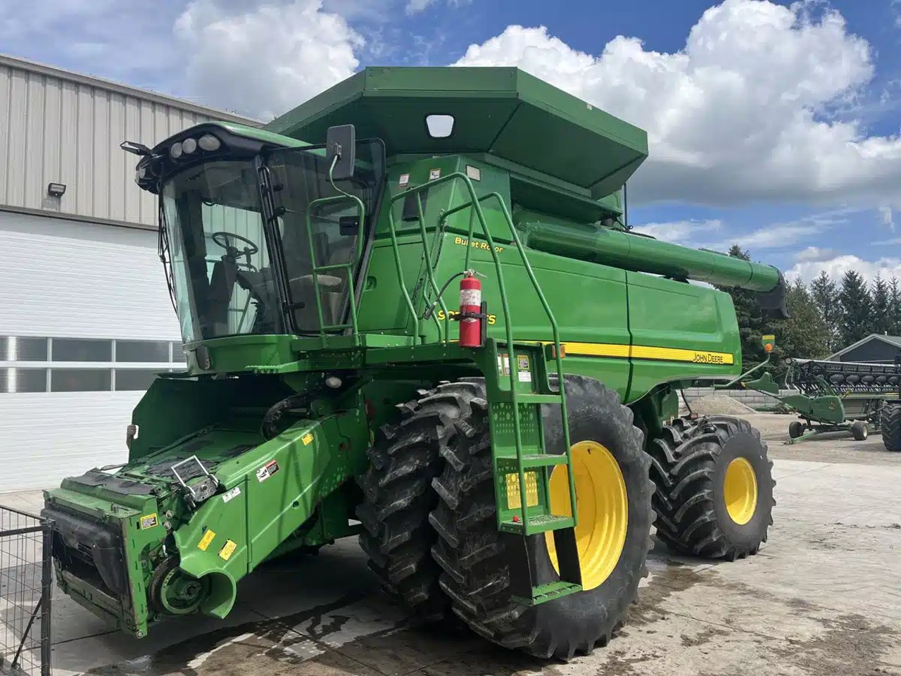 2009 John Deere 9870 STS Batteuse