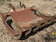 60 inch 200 Series Q/C Excavator Track Hoe Root Brush Rake Accessoires