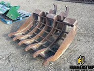 60 inch 200 Series Q/C Excavator Track Hoe Root Rake Bucket Accessoires