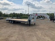 2027 Canada Trailers 8.5X30 12 TON GALVANIZED GOOSENECK Remorque - Plateforme