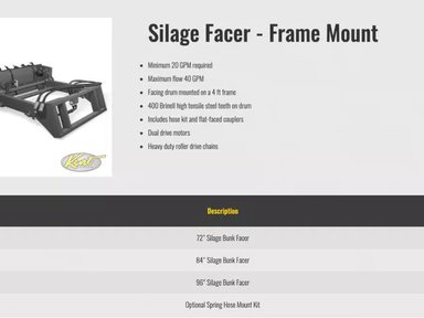 HLA Attachments Mélangeur de fourrage — photo 2