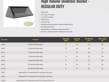 HLA Attachments Godet (bucket) — photo 2