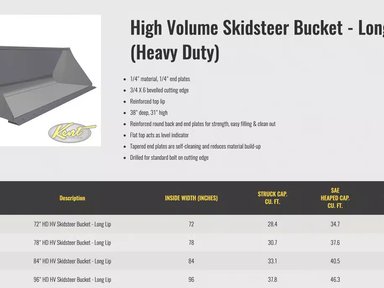 HLA Attachments Godet (bucket) — photo 2