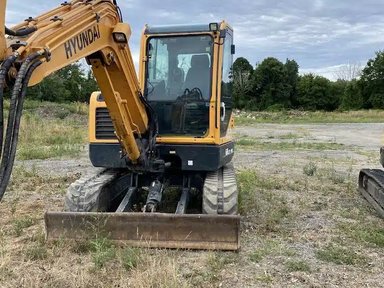 2016 Hyundai Ind ROBEX 60CR-9A Excavatrice — photo 2