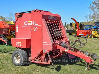 1998 Gehl 1475 TDC Presse à Balle Ronde — photo 2