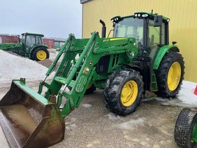2020 John Deere 6120M Tracteur — photo 2