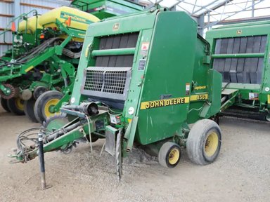 1998 John Deere 456 Silage Special Presse à Balle Ronde — photo 2
