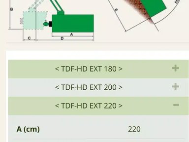 2025 Sovema TDF-HD EXT220 Mower - Ditchbank — photo 2