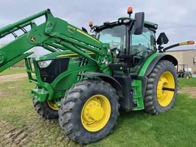 2021 John Deere 6145R Tracteur — photo 2