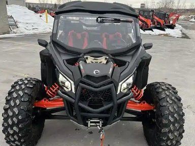 2023 Can-Am Maverick X3 RS Turbo RR Desert Tan & Carbon Black VTT — photo 2