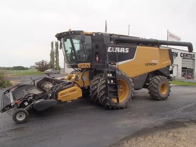 2012 CLAAS LEXION 760 Batteuse — photo 2