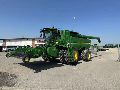 2017 John Deere S680 Batteuse — photo 2