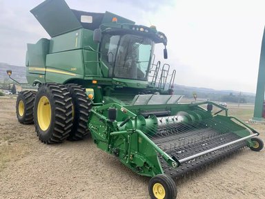 2016 John Deere S690 Batteuse — photo 2